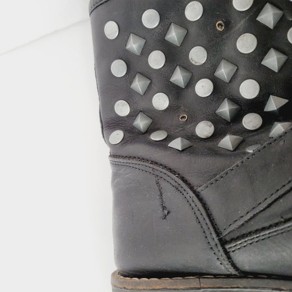 BULLBOXER Edgy Genuine Leather Moto Boots - Picture 3 of 7